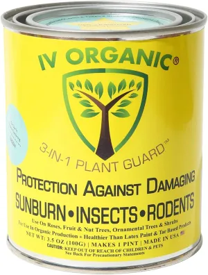 IV Organic 3-in-1 Plant Guard, 1 Pint (Green)