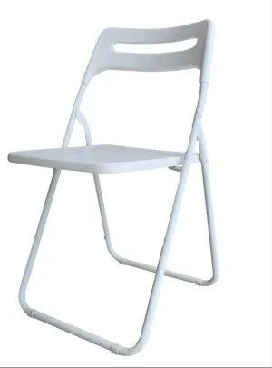 JAPAN HOME White Folding Chair