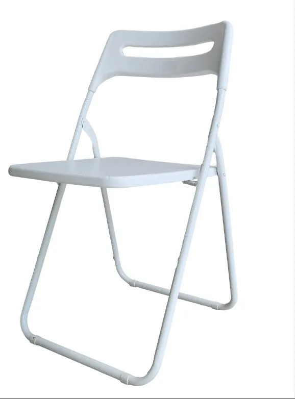 JAPAN HOME White Folding Chair
