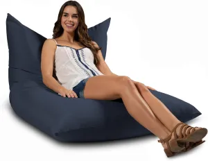 Jaxx Finster Outdoor Lounge bean bag chair, Indigo