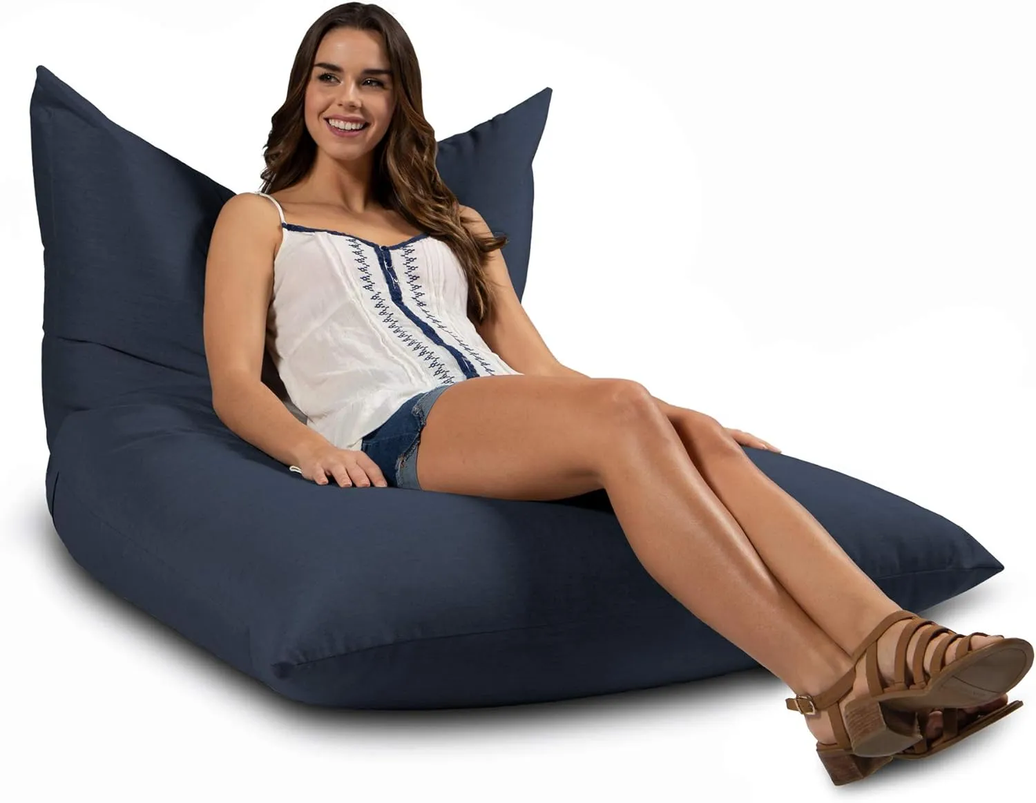 Jaxx Finster Outdoor Lounge bean bag chair, Indigo