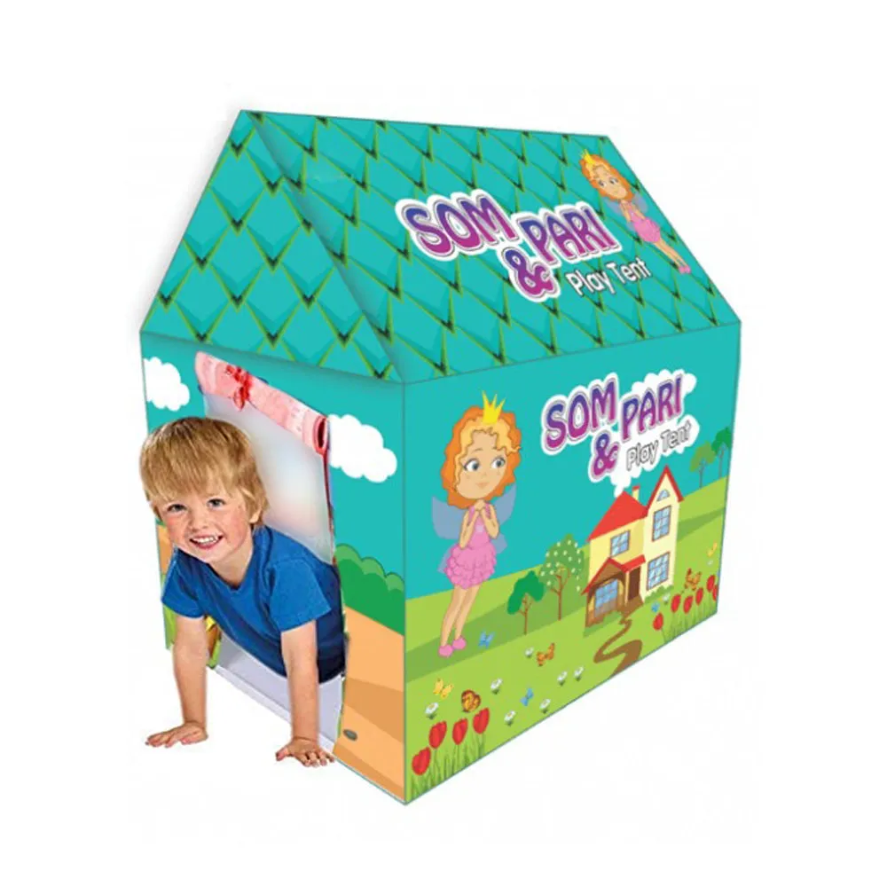 Jumbo Size Go to School Kids Play Tent House (Multicolour)