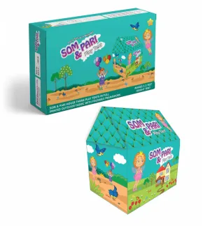 Jumbo Size Go to School Kids Play Tent House (Multicolour)