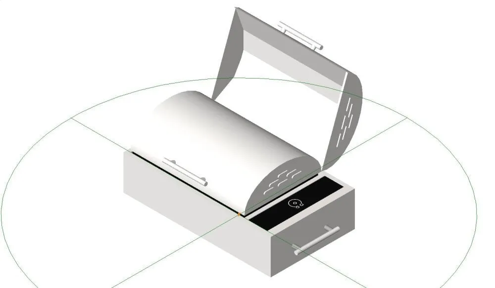 Kenyon B70082 Floridian Portable Grill