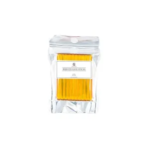 Keratin Glue Sticks - Hair Extension Premium 10 Piece Professional Grade Tools Clear Bond Adhesive Extra Hold Strength