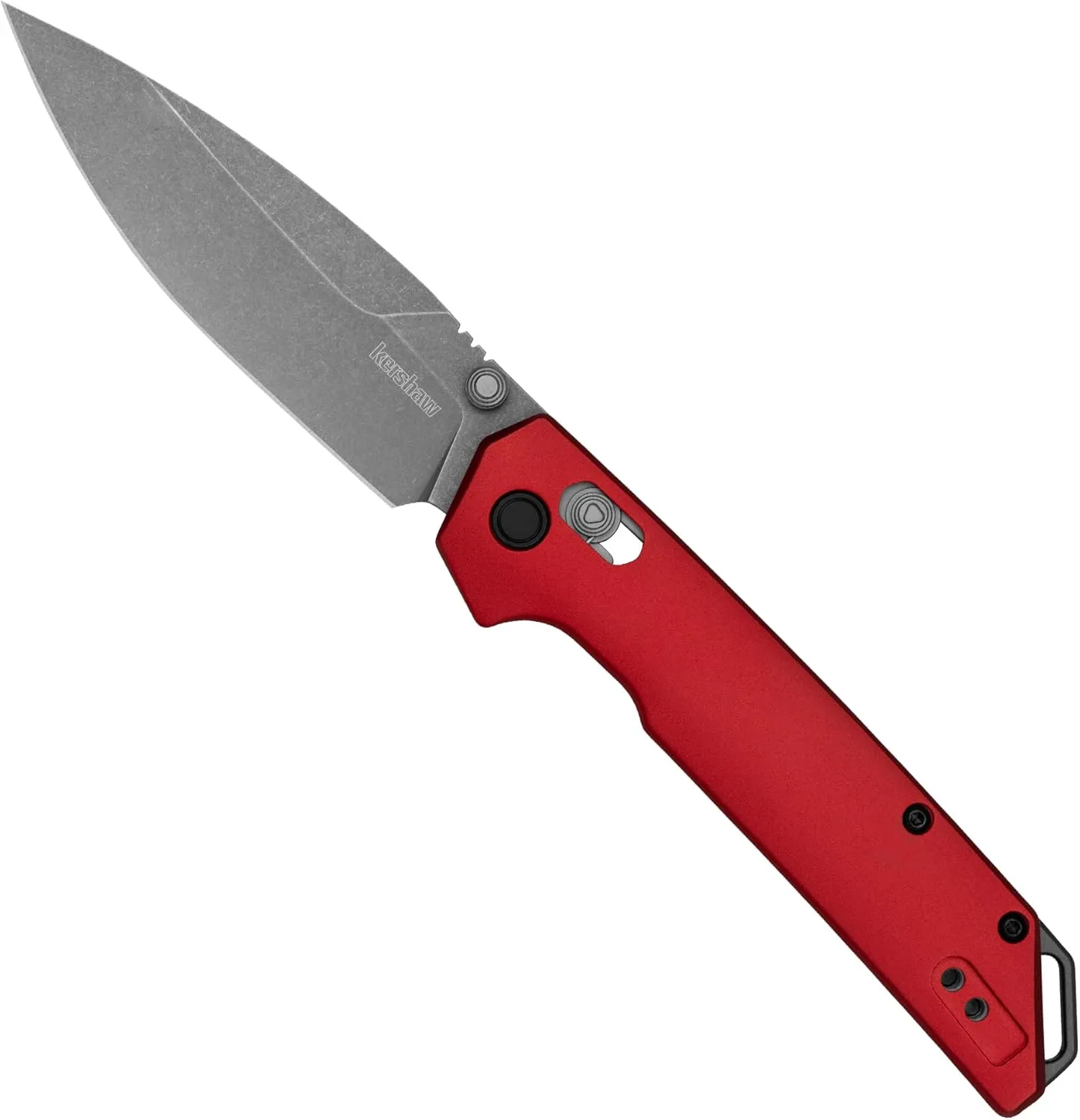 Kershaw Iridium Folding Pocket Knife, 3.4 inch D2 Steel Blade, DuraLock Locking Mechanism, Pocketclip