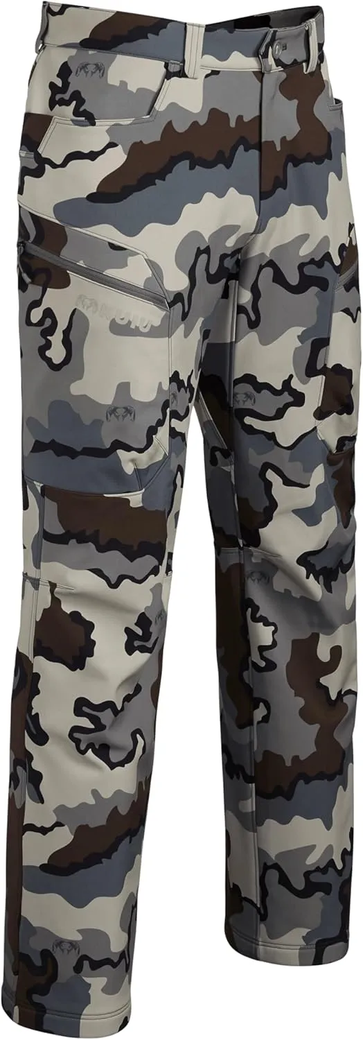 KUIU Guide Pro Pant - Wind-Resistant, Articulated Fit, Durable Soft-Shell for Cold Weather Mountain Hunting