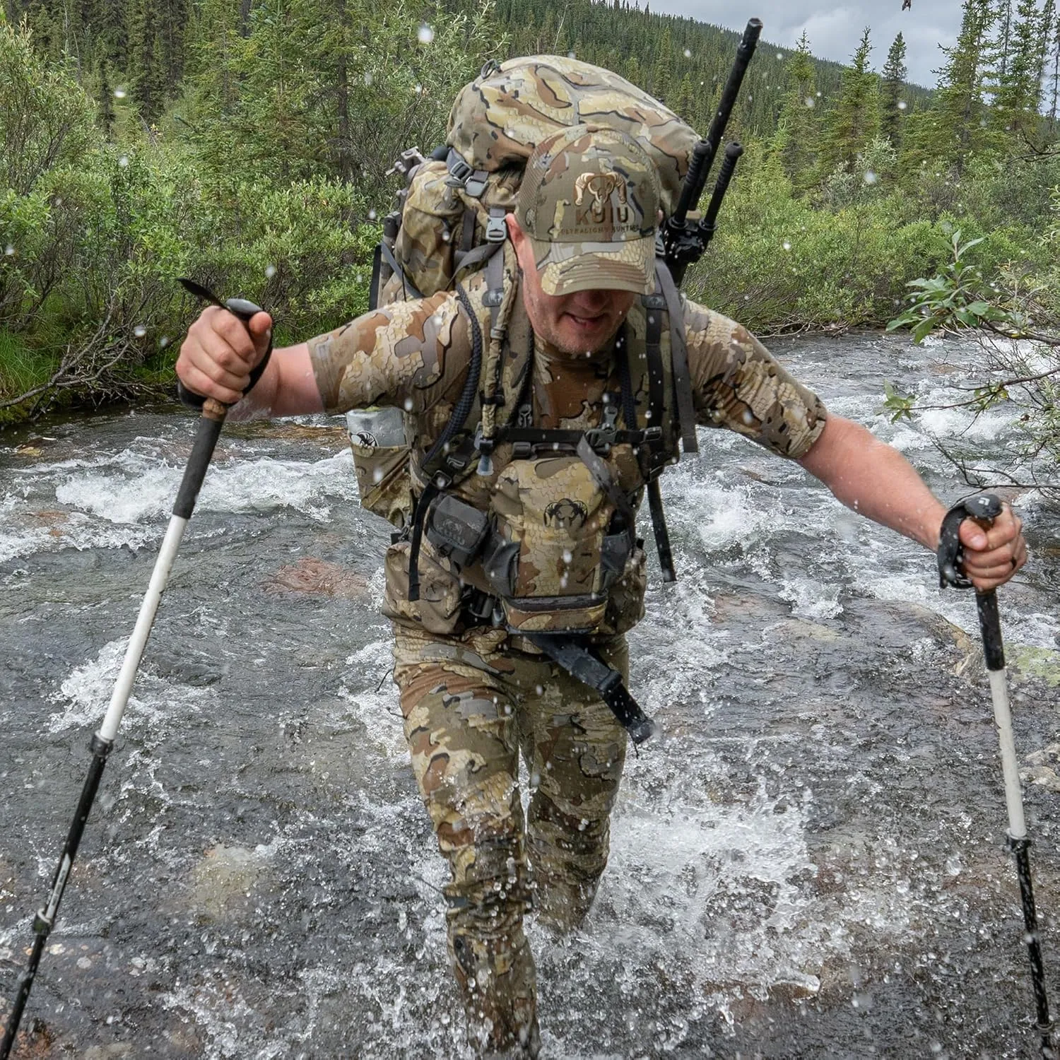 KUIU Guide Pro Pant - Wind-Resistant, Articulated Fit, Durable Soft-Shell for Cold Weather Mountain Hunting