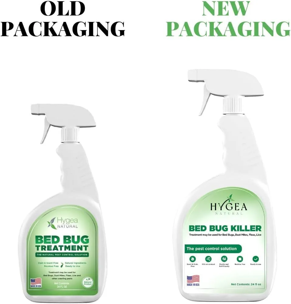 Lice, Mite, and Bed Bug Natural Spray - Child & Pet Friendly - Immediate Results - Stain & Odor Free (24 Ounce)