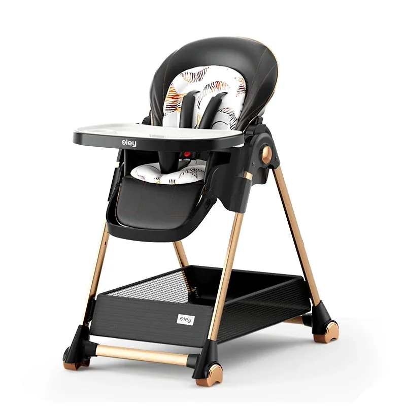 Luxury Baby Height Chair with Removable Seat and Tray (Adjustable Height)
