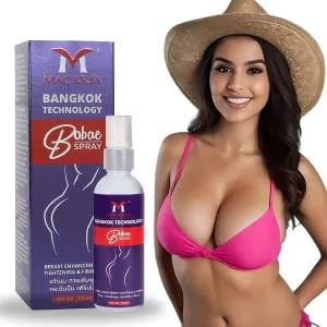 MACARIA Bobae brazilian Enlargement Boobs Spray Oil/Enhancement Breast Cream