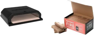 Masterbuilt Gravity Series Grill Outdoor Pizza Oven Bundle with 48 Count Fire Starters