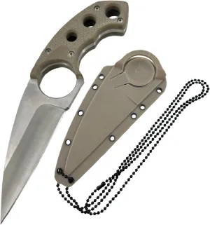 MedievalDepot Bird Of Prey Talon - Full Tang Karambit Knife For Hunting, and Camping (3.25" Blade, Tan Handle, Sheath)