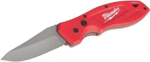 Milwaukee 48-22-1990 FASTBACK Smooth Folding Knife Stainless Steel