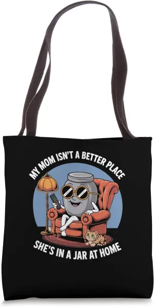 Mom Is In Better Place Angel Wings Tote Bag