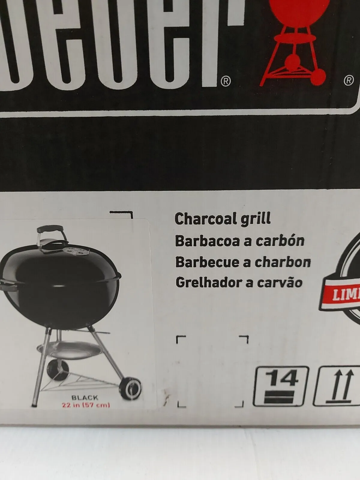 (N87018-1) Weber 22" Charcoal Grill
