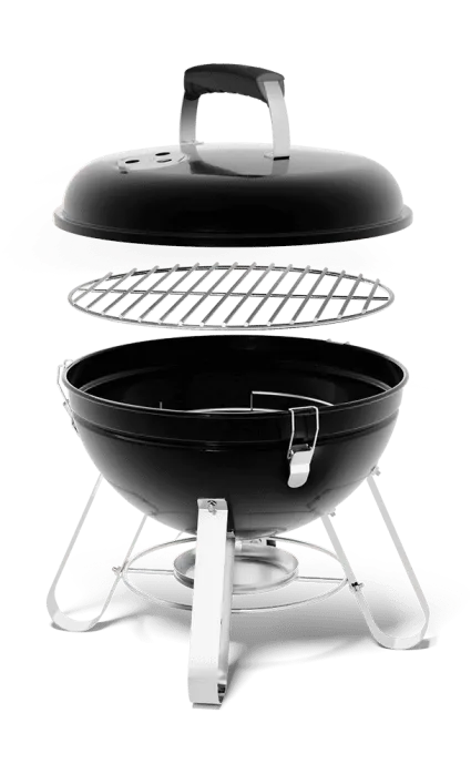 Napoleon Bbq NK14KLEG3 Legend 14 Charcoal Portable Kettle Grill , Charcoal, Black