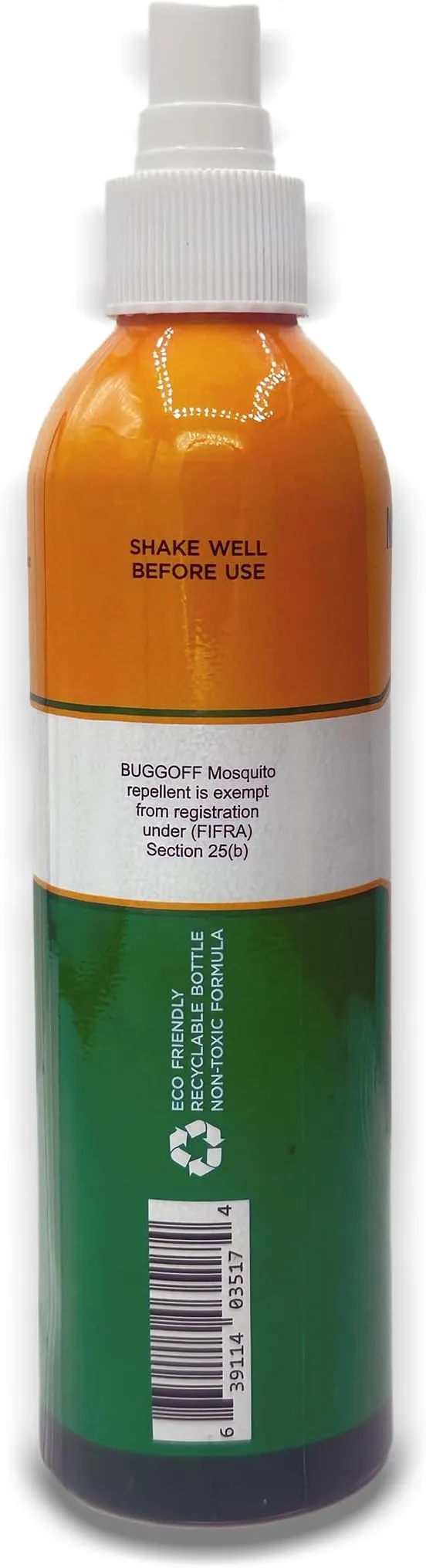 Natrual Mosquito, Gnats & Tick Spray Repellent, 8.5 FL OZ (250ml) Deet Free, Made with Essential Oils, Lasts up to 4 Hours Original (3 Pack)