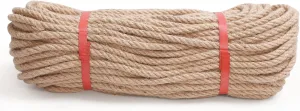 Natural Hemp Rope,1/3 Inch×200 Ft Jute Rope, Twisted Manila Rope, Twine String Indoor Outdoor DIY Thick Rope Home Decor Crafts for Bundling, Climbing, Hammock, Nautical, Tug of War