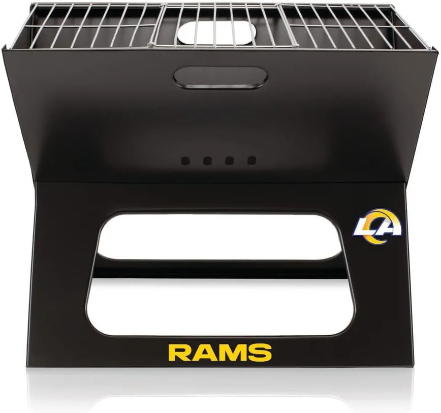 NFL X-Grill Portable Camping Tailgating Charcoal Grill