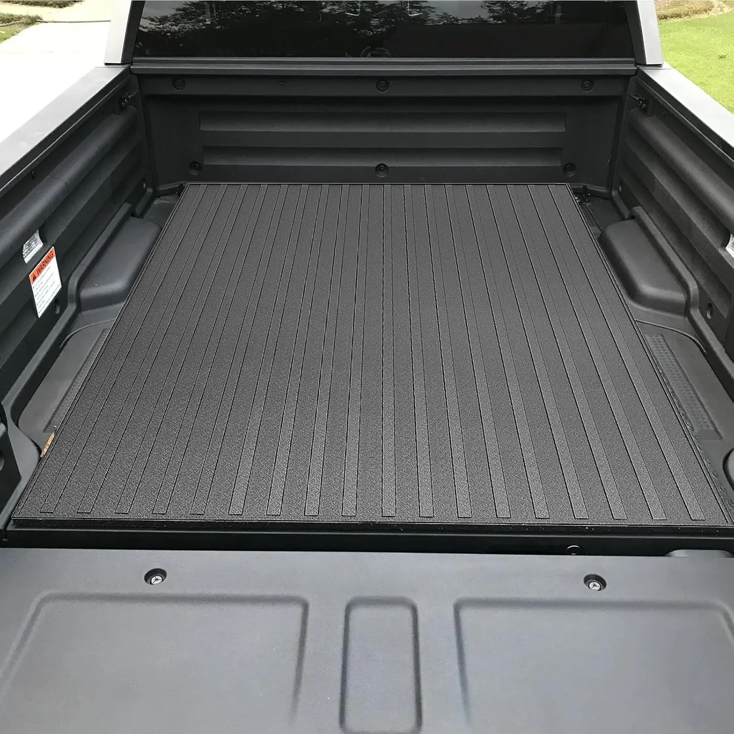 Nilight Heavy-Duty Truck Bed Mat Utility, Extra-Thick 4' x 8' Rubber Mat, Tough and Durable, Anti-Slip & Weathertech, Easy to Cut, Trim-to-Fit Design