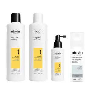 Nioxin Thickening Spray, For Natural Hair with Light Thinning, Full Size (3 Month Supply)
