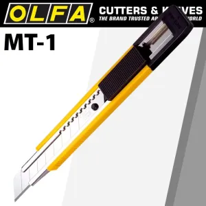 OLFA® Cutter: 12.5mm MIGHTY TOUGH AUTO LOCK SNAP OFF (CTR MT1)
