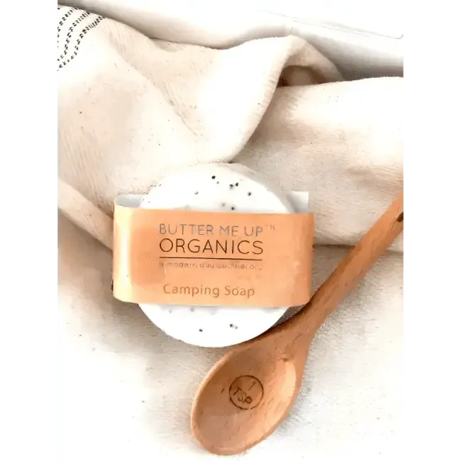 Organic Camping Soap with Bug Repellant Benefits for Adventure