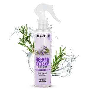 O...r...g.a..t.r.e .Rosemary Water Spray for Hair Growth & Controls Hairfall with BIOTIN | Pure Natural Green Extraction Technologies | | Non-Greasy & Fast Absorbing | 200 ml