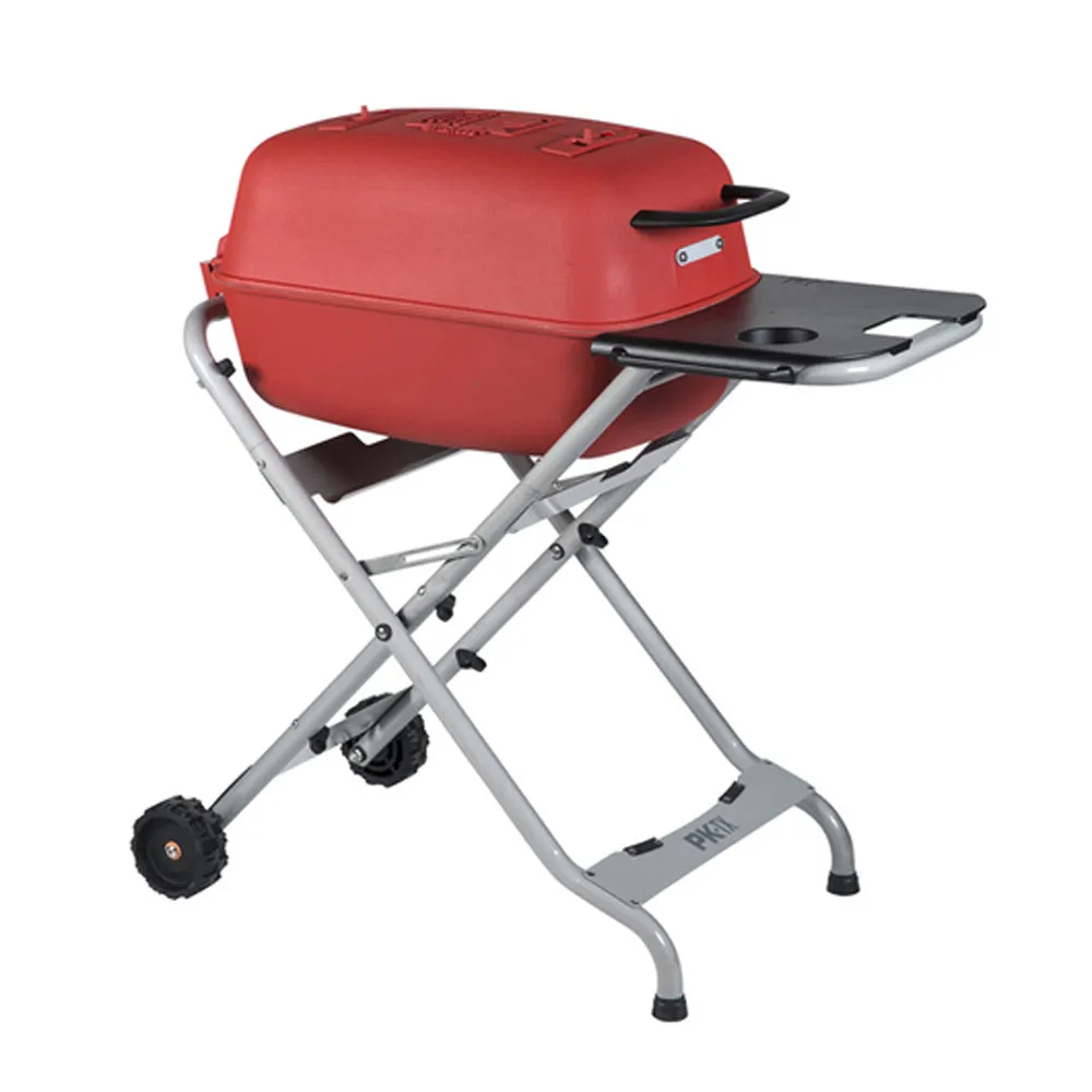 Original PK Grill Red TX Cart