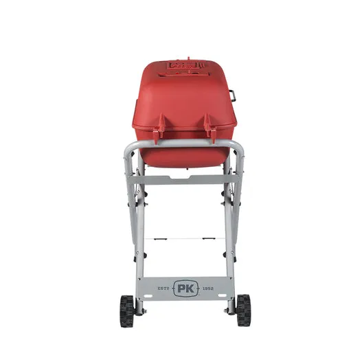 Original PK Grill Red TX Cart