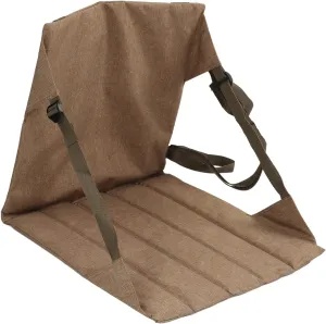 Outdoor Folding Fishing Chair Seat Cushion Lightweight Padded Seat Outdoor Seat Back Cushion Portable Folding Stadium Seat with Back Support for Camping Concert