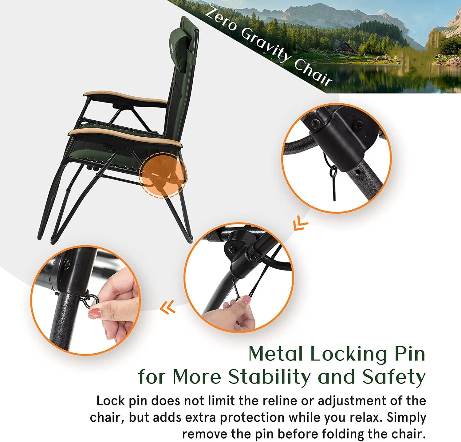 Outdoor Zero Gravity Chair