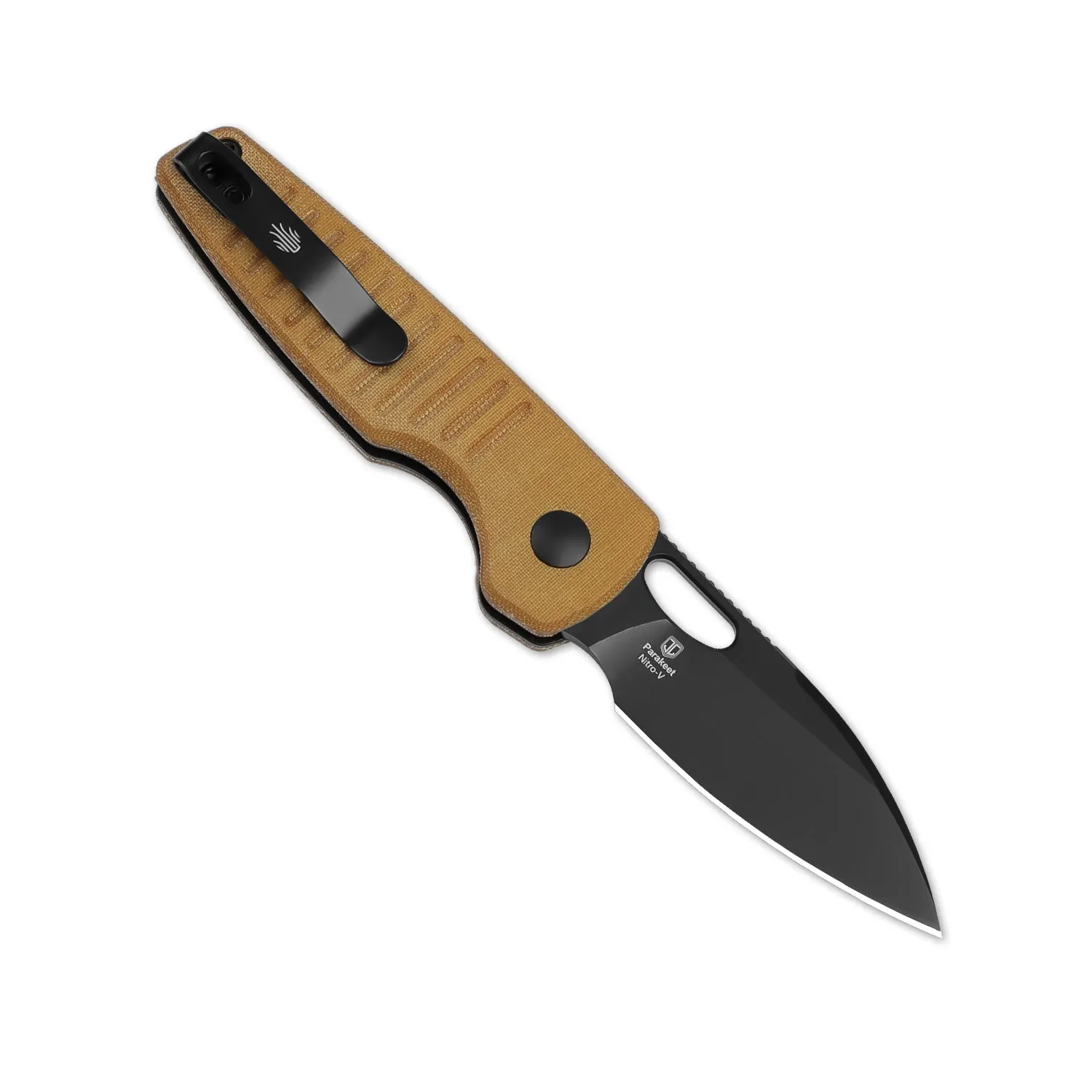 Parakeet | Drop Point Nitro-V   Micarta