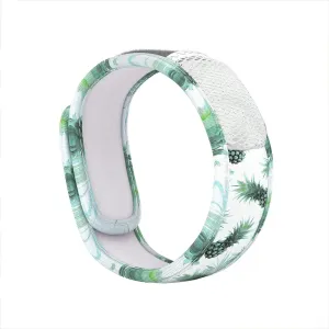 PARA'KITO Mosquito Insect & Bug Protection Wristband - Mosquito Stickers & Bug Spray Alternative - Summer Essentials, Beach Accessories, Hiking & Camping Essentials -Natural Essential Oils (Pineapple)
