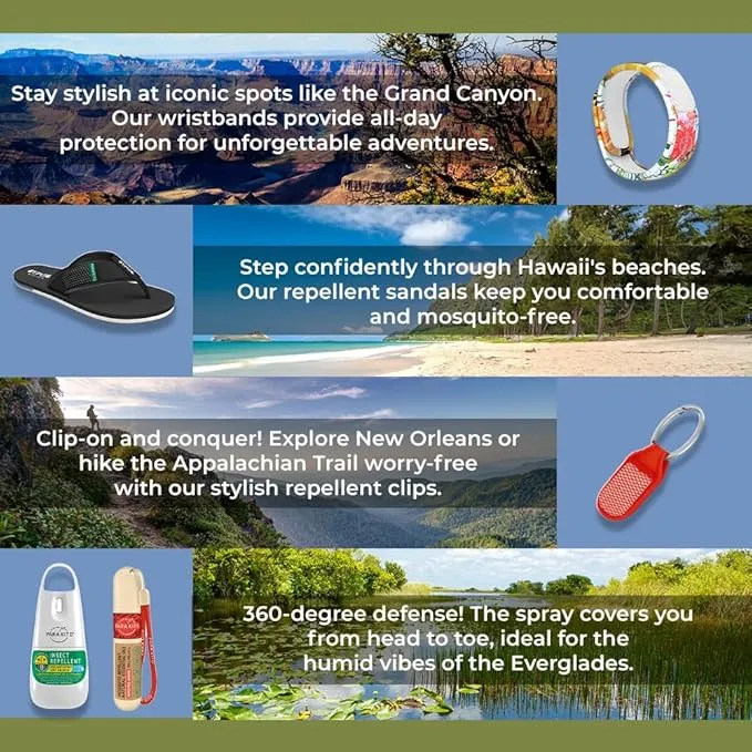 PARAKITO Mosquito, Ticks & Insect Spray- DEET Free, Citronella Essential Oil, Water & Sweat Resistant, Mosquito Bite Protection in Camping, Hiking, Travel Outdoor Activities (2.2oz (3 Pack))