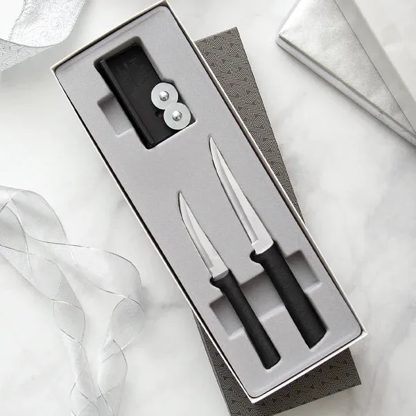 Paring Set W Knife Sharpener Rada