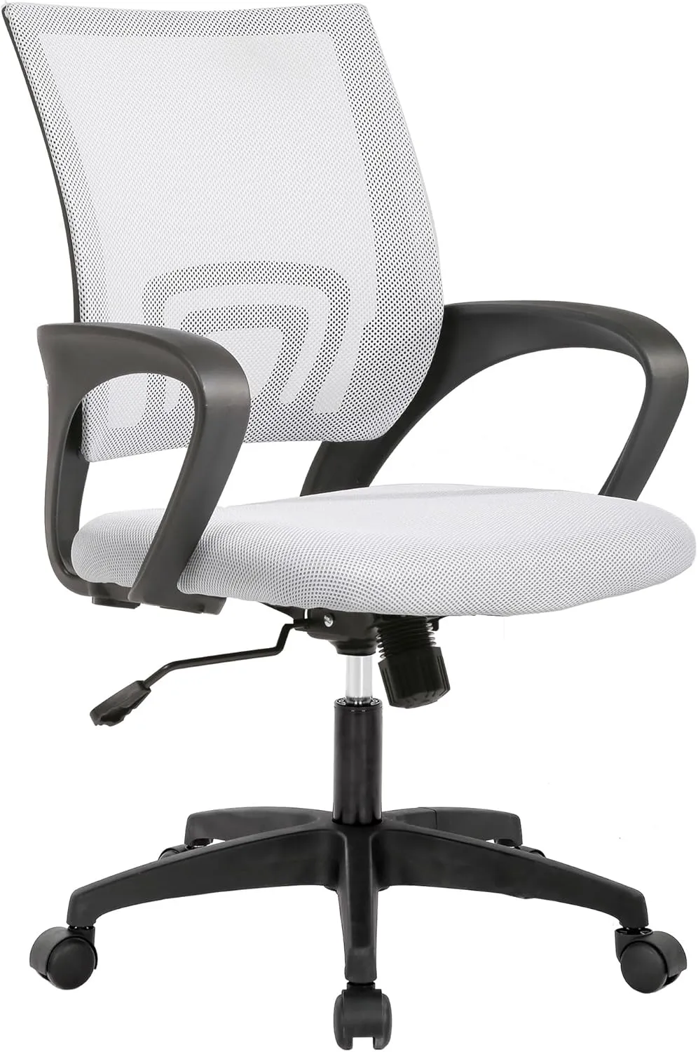 PayLessHere Home Office Chair Desk Computer Chair Adjustable Ergonomic Chair Lumbar Support Armrest Executive with High Density Mesh 360 Degree Swivel Chair for Adults Chair (Pack of 1, Beige)
