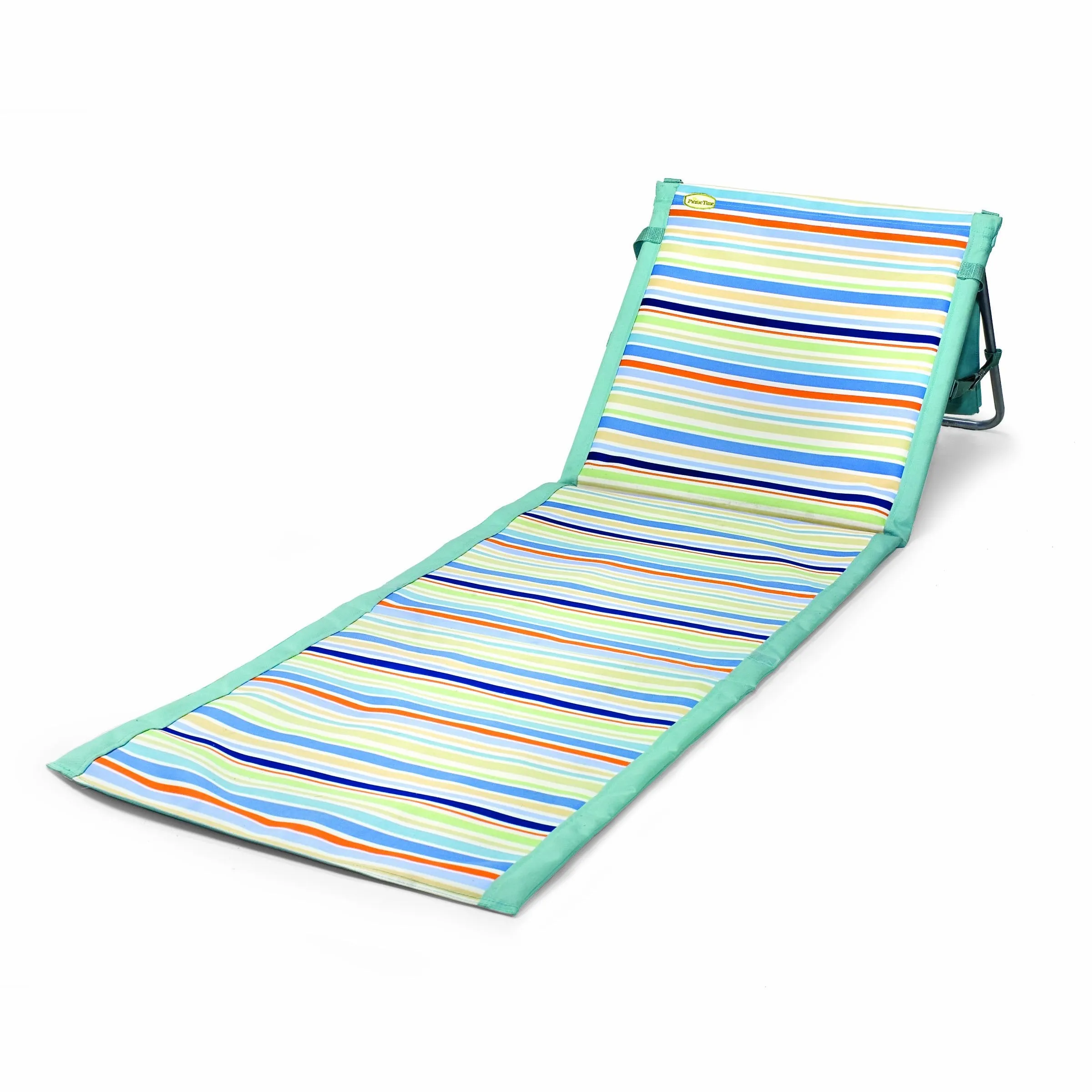 Picnic Time NIVA - a Brand Beachcomber Portable Beach Mat, Blue