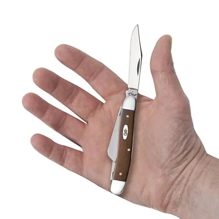 Pocket Knife Chestnut Smooth Bone Medium Stockman