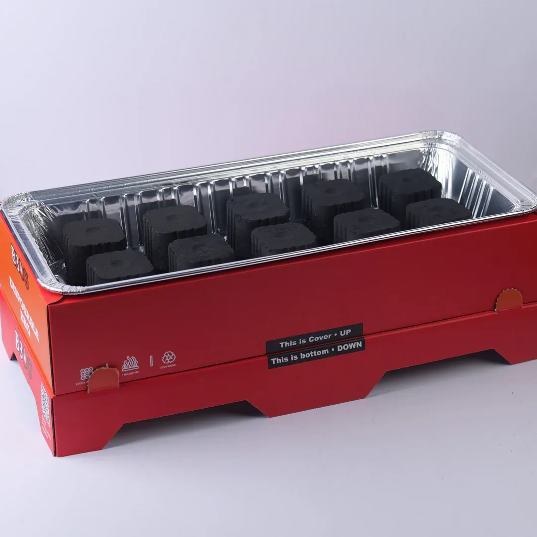 Portable Bamboo Charcoal BBQ Family Box Set