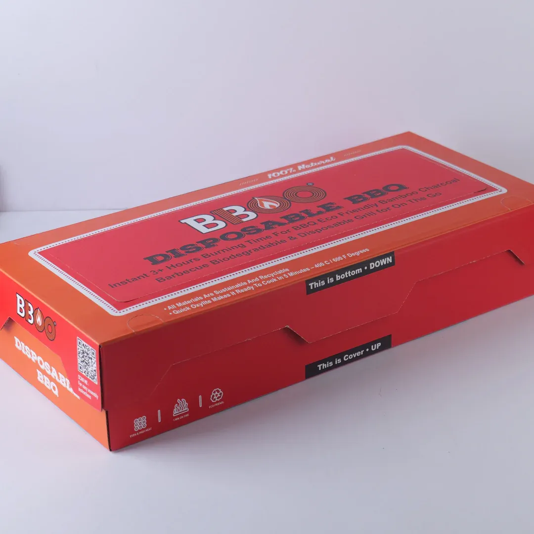 Portable Bamboo Charcoal BBQ Family Box Set