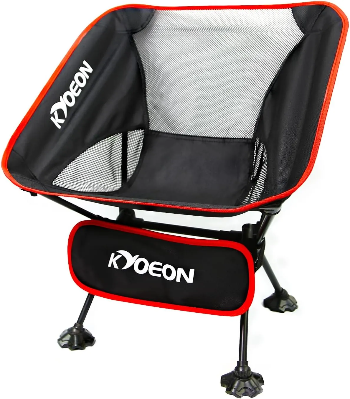 Portable Camping Chair, Back 1Pack, Ultralight Durable Foldable Chair for Outdoor Camp,Travel, Beach, Picnic, Garden, Sport Sturdy Frame, Comfortable Collapsible Lawn Chair, Supports 330Lbs
