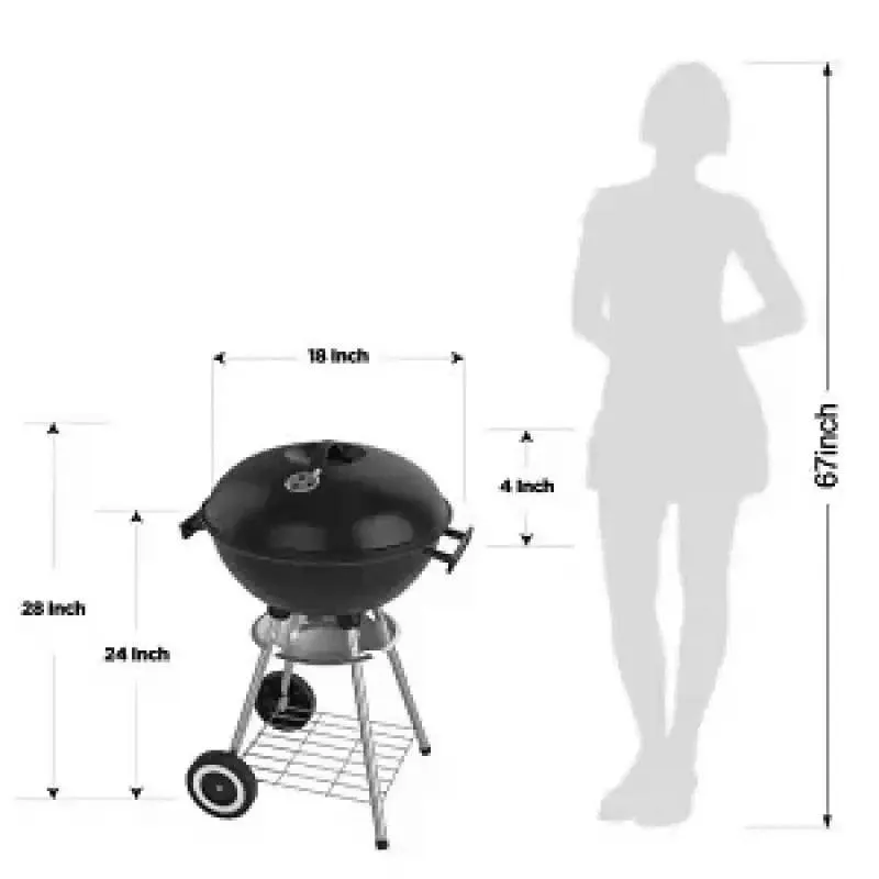 Portable Charcoal Grill