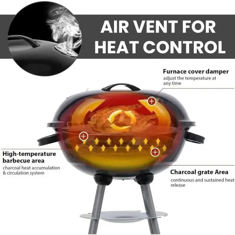 Portable Charcoal Grill