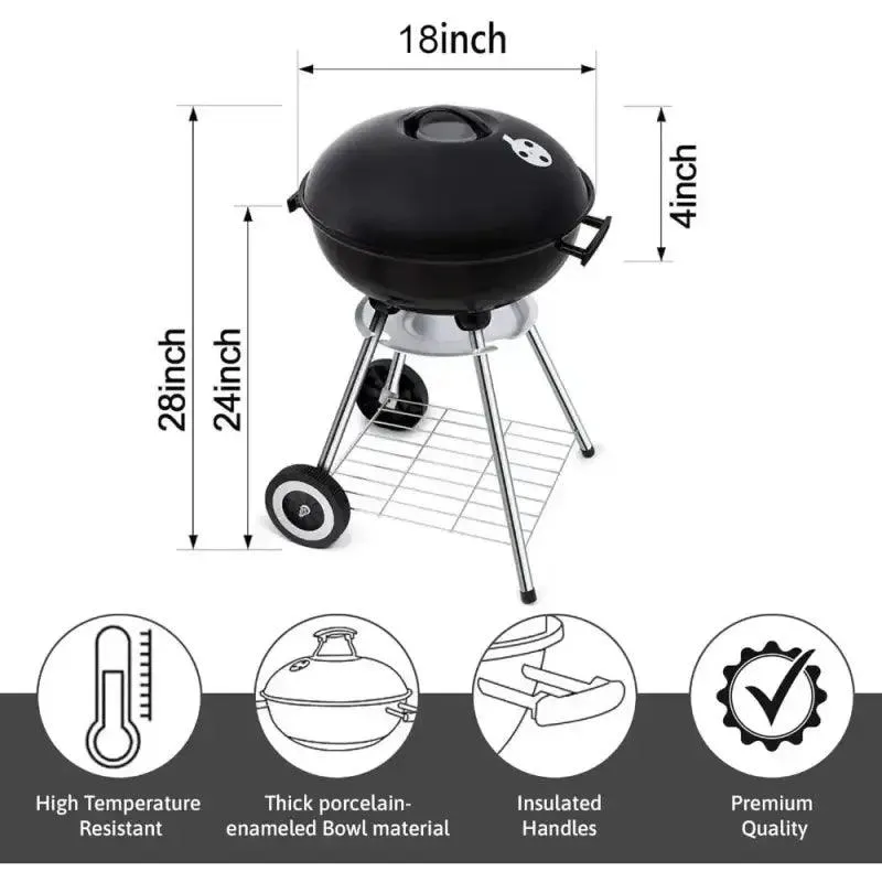 Portable Charcoal Grill