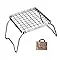 Portable Folding Camping Campfire Grill over Fire Split Stoves