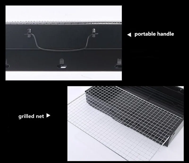 Portable Folding Charcoal BBQ Grill Austin