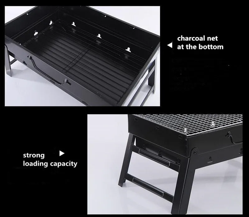Portable Folding Charcoal BBQ Grill Austin