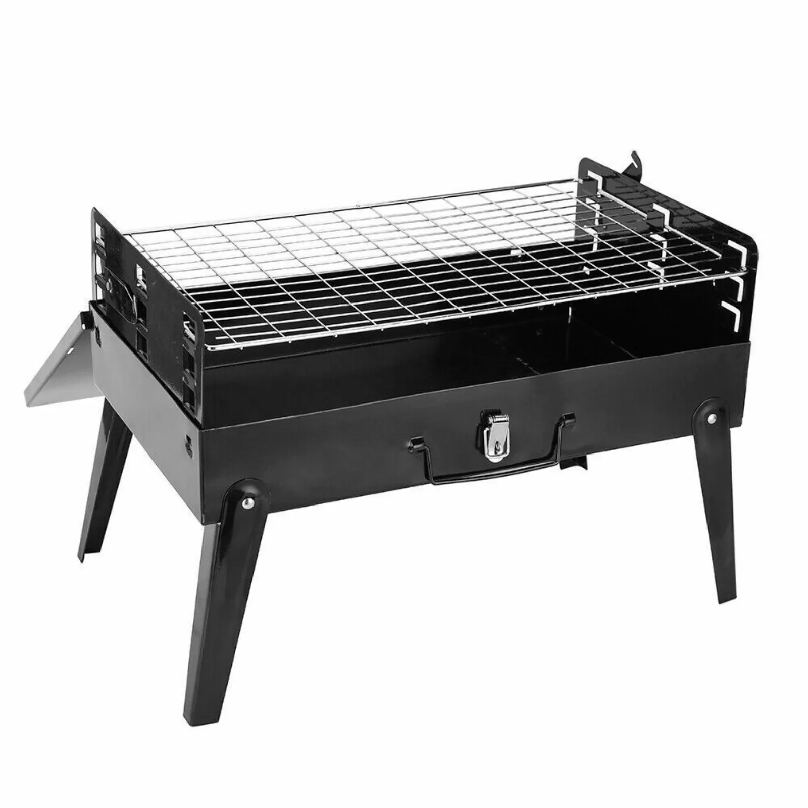 Portable Folding Steel Roast Camping Picnic Charcoal BBQ Grill Hibachi Barbecue
